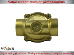 1 inch 220V-240V AC Normally Closed Brass Electric Solenoid Valve NPT