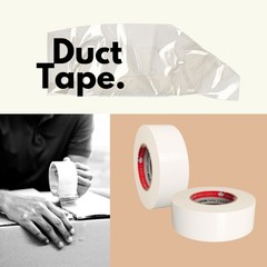 9 Mil Industrial Grade Duct Tape 2 Inch x 60 Yards White Adhesive Tape 432 Rolls