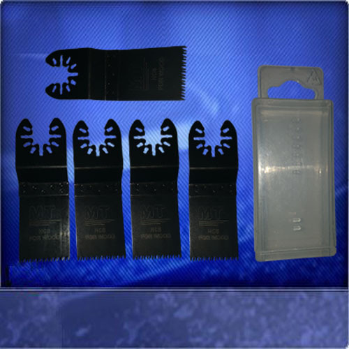 5 Saw Blades 32Mm Japan Attachments For Fein Multimaster Fmm250 Q-Ms With Box