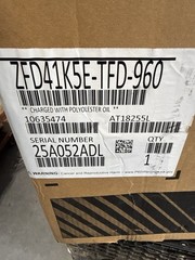 Copeland Scroll Compressor ZFD41K5E-TFD-960 R-410A 460V 3-Phase core sense diagn