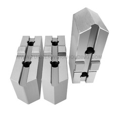AMERICAN STANDARD ALUMINUM SOFT JAWS FOR TONGUE & GROOVE 10″ CHUCK 2.0″HT (3 PC)