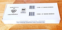 T&S 60X 8″ Swing Nozzle, 2 1/4″ Rise, 8″ Long New In Box FREE SHIPPING