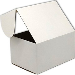 7x5x4 inches Small Shipping Boxes Set of 50 – White Mailer Corrugated Cardboa…