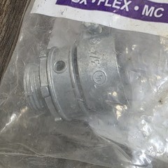 Neer 3/4” BX-Flex-MC Straight Squeeze Connector 49408 New Old Stock