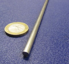304 Stainless Steel Round Rod Bar, 3/16″ Dia (.187″) x 48″ Length, 4 Pcs, 16 Ft