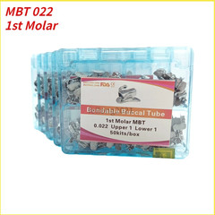 10 Boxes Dental Orthodontic Buccal Tube 1st 2nd Molar Roth MBT 022 Mesh Base