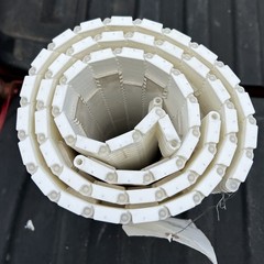 👍INTRALOX 1100 SERIES FLUSH GRID FRICTION TOP POLYPROPYLENE 20.0FT L – 10 IN. W