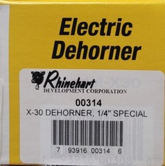 Rhinehart Factory Direct Electric Dehorner X30 00314 1/4 Tip