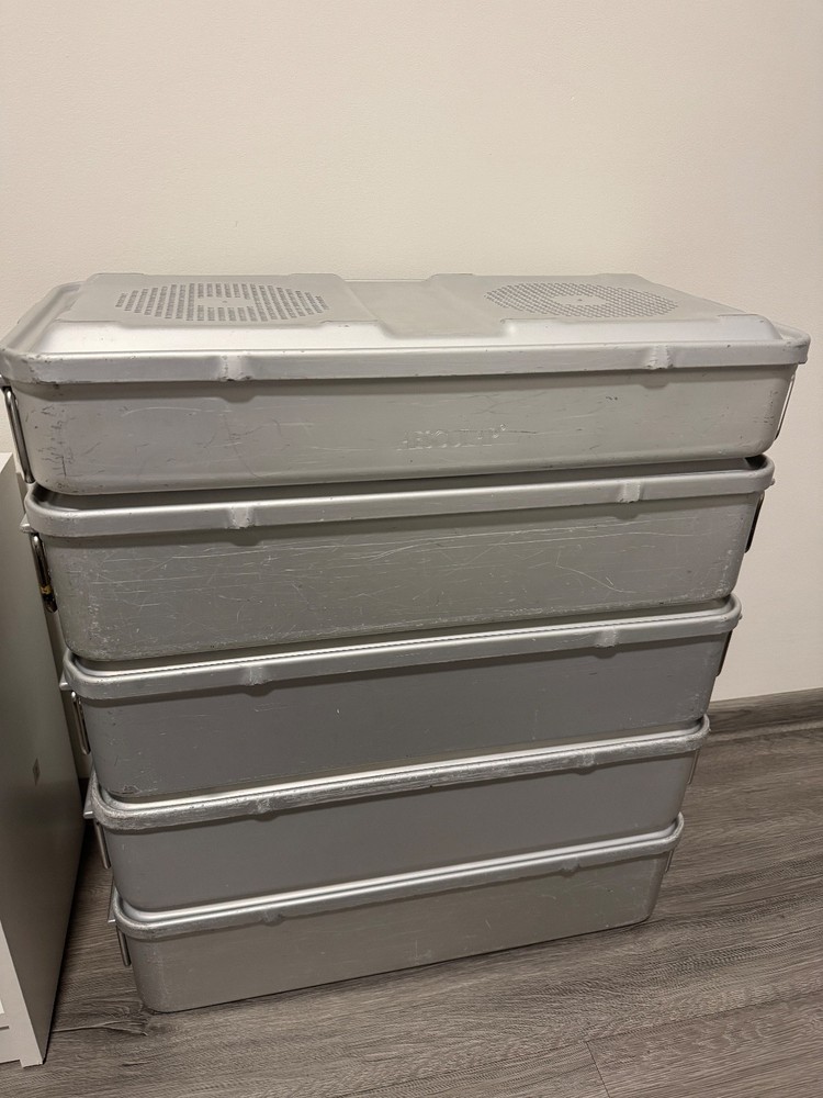 Aesculap JK440 JK441 JK442 Sterilization Container Case – With Silicone Insert