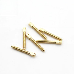 120PCS Dental Screw Post Titanium Kit Gold/Silver Plated Conical Root Canal Pins