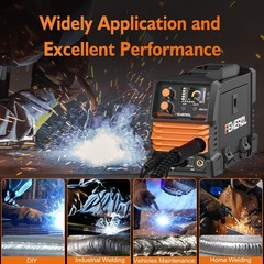 140A 3 in 1 MIG Welder,Flux Core, Mig/Lift Tig/Stick Welding Machine 110V Portab