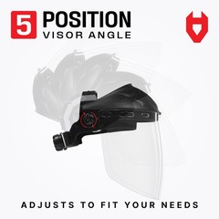 NoCry Safety Face Shield – Anti-Fog Impact Resistant Adjustable Headgear