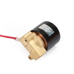 1/4″ AC 220V Brass Normally Closed Electric Solenoid Valve BSP Gas Water Air N/C