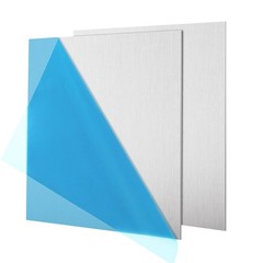 2 Pack 5052 H32 Aluminum Metal Sheet 12x12x1/16 Inch Flat Plain Thin Aluminum