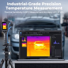 256X192 Infrared Thermal Imager Thermal Camera IR Resolution 10800P LCD Screen