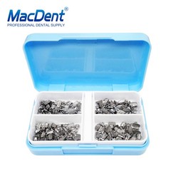 200pcs Dental Orthodontic 1st 2nd Molar Buccal Tube Roth MBT Monoblock Bondable