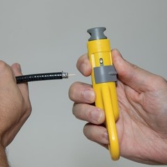 Coax Cable Radial Stripper Hand Powered Utility RG Cable Prep Tool