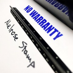 No Warranty Rubber Stamp Blue Ink Self Inking Ideal 4913