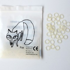 1 Pack 5000pcs/box Dental Orhtodontic Zoo ormaco elastic band Fox 3.5 OZ 1/4″