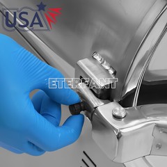 24L Tabletop Dental Autoclave Sterilizer Medical Steam Sterilizer 134°C