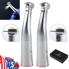Dental 1:5 Increasing Handpiece Contra Angle (Fiber Optic LED)Mini/Standard Head