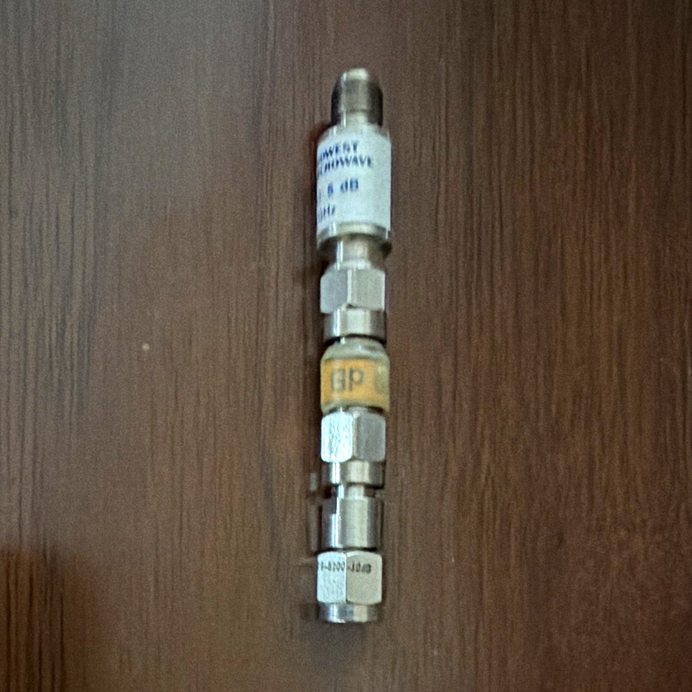 2-10dB and 1-6dB. 18GHz attenuators