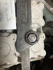 J H Williams #2-R Tool Holder With Cutting Tool