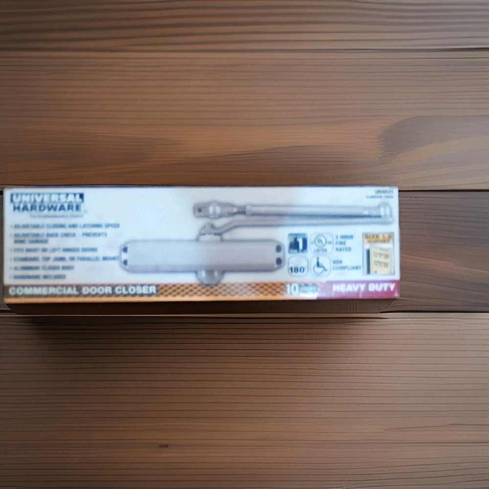 Universal Hardware Commercial Door Closer/UH-4031 SILVER FINISH