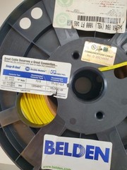 NEW BELDEN 1855A 004 YELLOW COAX RG-59 CABLE – 1000FT