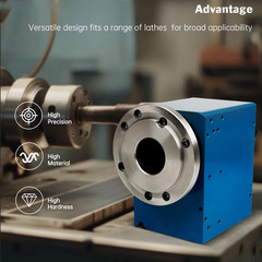 100mm Flang Lathe Headstock Spindle Box Assembly 33mm Hole For CJ-0618 Lathe