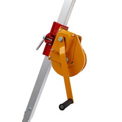 Adjustable Legs Rescue Tripod Professional Confined Space Tripod Kit w/5.2ft-8ft