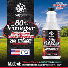 32 Oz. 80% Cleaning Vinegar All-Purpose Cleaner 20X Concentrate (2-Pack)