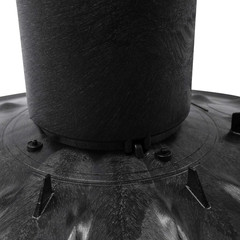 FWSD69 6-Inch round Surface Drain Inlet with Plastic Grate for Flo Stormwater Dr