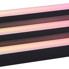 Uimoso LED Illuminated Liquor Bottle Display Shelf, 3-Tier, 60-inch Acrylic