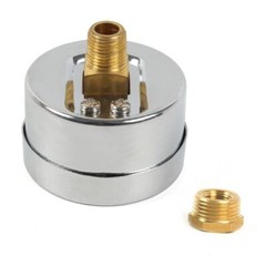 1/8INCH NPT Pressure Gauge 0-15 PSI w/3/8IN Back Mount 1.5IN Face Diameter