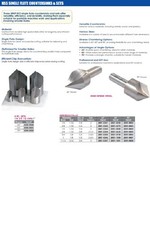 1″ SINGLE FLUTE 90 DEGREE HIGH SPEED STEEL COUNTERSINK (2001-0807)