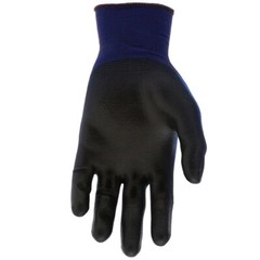 MCR SAFETY NINJA LITE POLYURETHANE COATED WORK GLOVES (1 DOZEN/12 PAIR) XS-XL