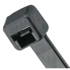 100 Black 7.4″ inch Wire Cable Zip Ties Nylon Tie Wraps 50lb USA Made Heavy Duty