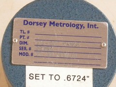 Dorsey DC-90-500-D Countersink Gage 0.0″ to 0.50″ 0-90 Degree
