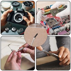 500 Pcs Tiny Screws Tiny Micro Repair Screw Kit M1.2/M1.4/M2.0 Small Replacement