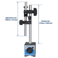 Dial Indicator with Magnetic Base and Point Precision Inspection KIT 0.001 Inch