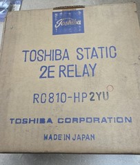 Toshiba RC810-HP2YU Static 2E Relay AC100~120/200~240V~50/60Hz
