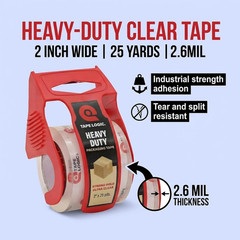 Moving Boxes 18″L X 14″W X 12″H (20-Pack) Medium + Packaging Tape (2-Pack) – Shi