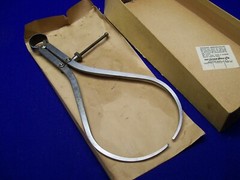 Excellent Lufkin 10 in. Outside Spring Calipers 11″ Tall 10″ Dia. Max Flat Leg