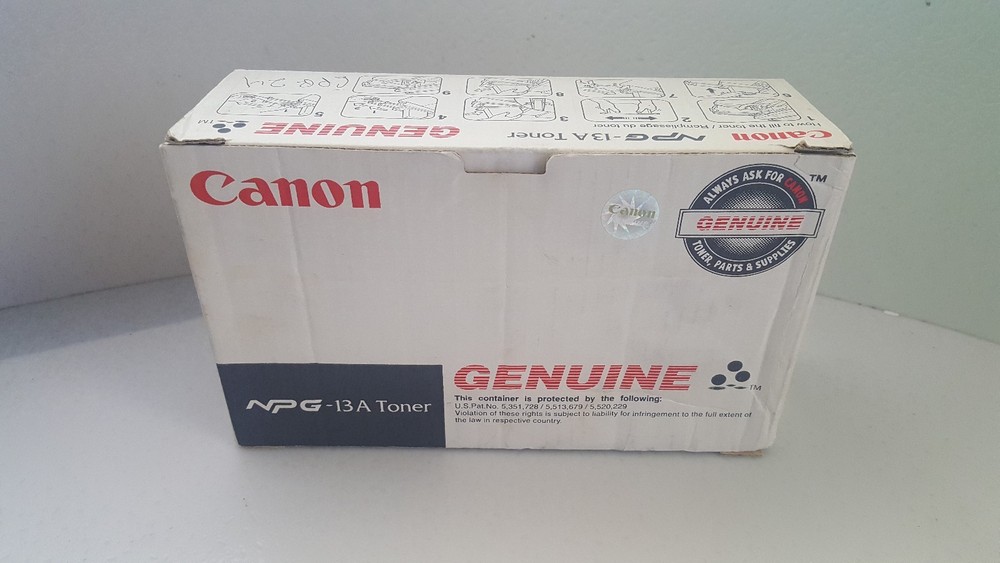 New Canon NPG-13A Black Toner Refill – 540 Grams-10000 Page Yield
