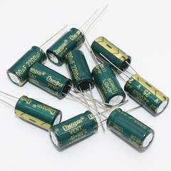 (Pack of 10) 2200UF 25V Capacitor 10x20mm Aluminum Electrolytic Capacitors for T