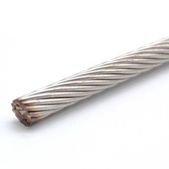 304/A2 Stainless Steel Wire Rope Cable Dia 0.3mm 0.4mm 0.45mm 0.5mm 0.6mm 0.8mm