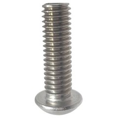 3/8-16 Button Head Socket Cap Screws Allen Hex Drive Stainless Steel 18-8 Qty 10