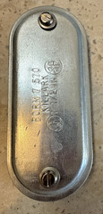 New Killark Form 7 570 Steel Conduit Body Covers 1-1/2″ “Rain Tight” OEM NEW!