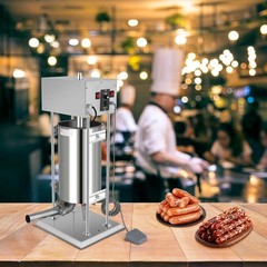 ROVSUN 15L Electric Sausage Stuffer Maker Commercial Sausage Filler Vertical New
